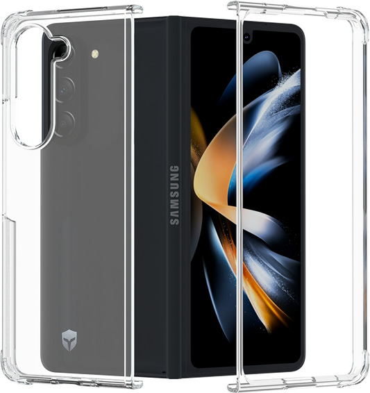 Coque renforcée Samsung Galaxy Z Fold 5 DUO 2m Transparente + Garantie à vie